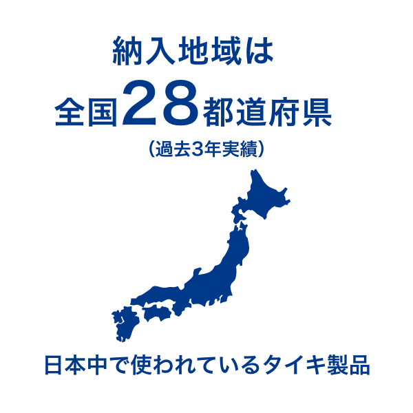 納入地域は全国28都道府県（過去3年実績）